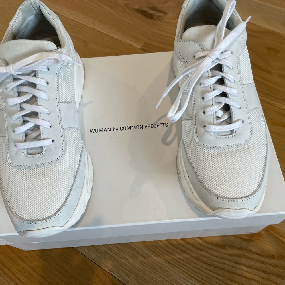 Common Projects Women's White Mesh Sneakers